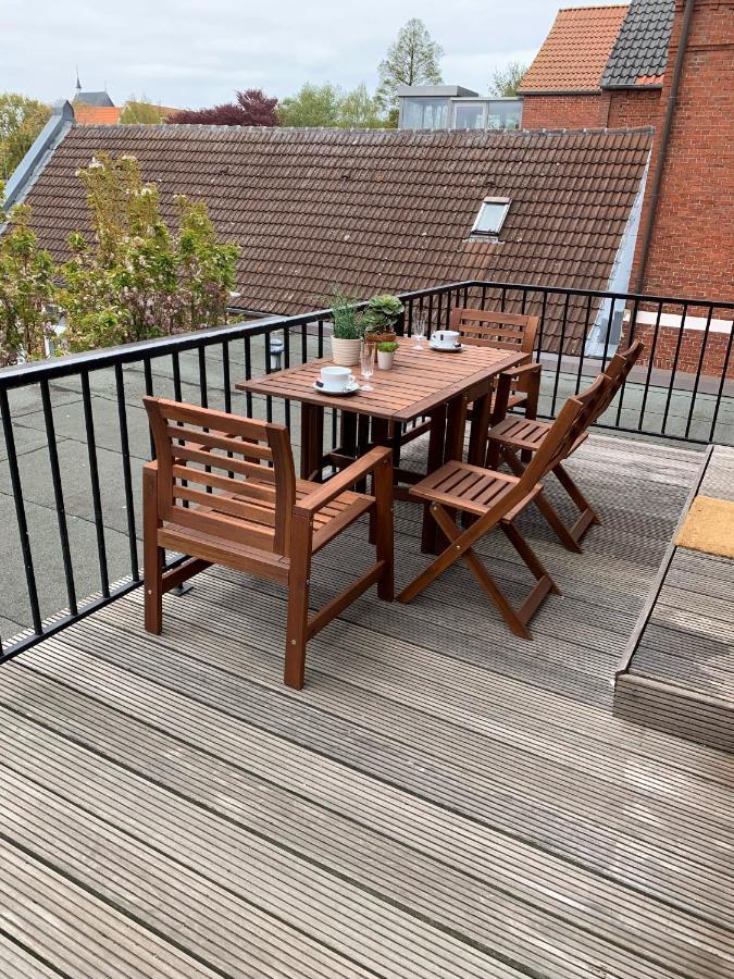 Charmante Ferienwohnung Mit Terrasse Im Herzen Von Norden Zewnętrze zdjęcie